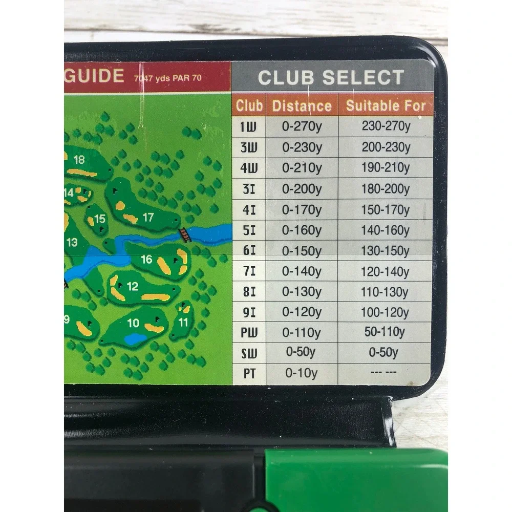 Vintage Golf Classic Electronic LCD Handheld Game WG-113 Box Tested Working